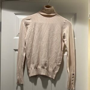 Zara Cream Turtleneck Sweater